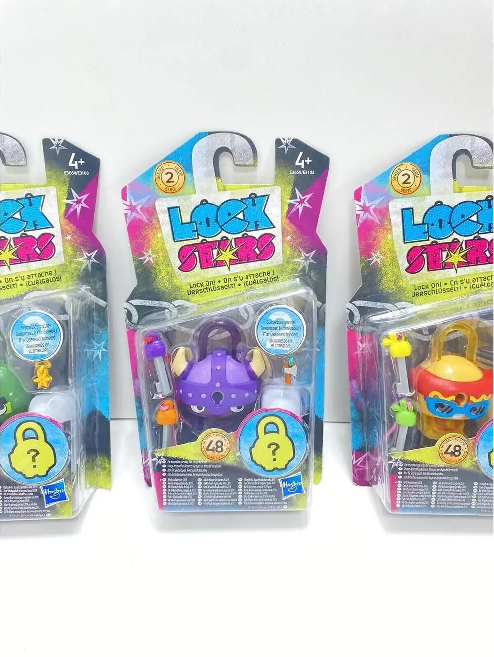 Lock Stars Series 2 Toy Lot 5pc Collection Kids Puzzle Challenge Fun Playset